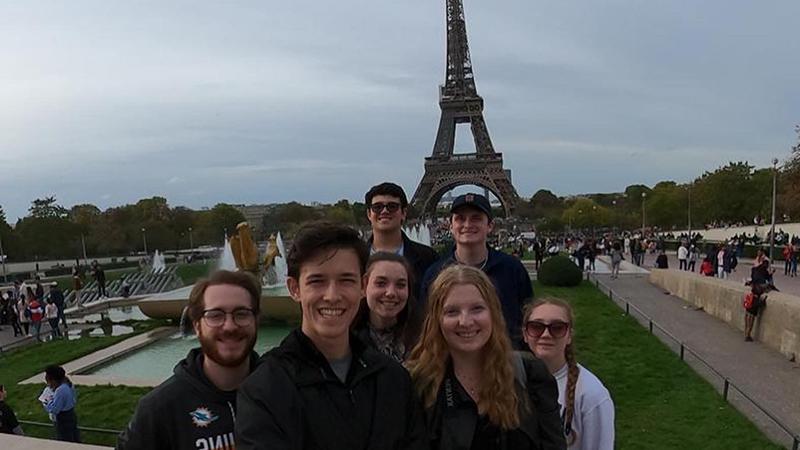 Allison Mahr ’24 in Paris